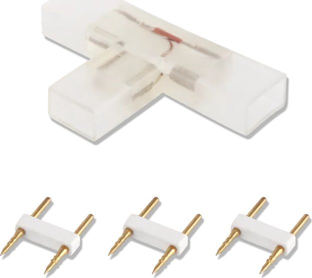 Aigostar Łącznik do paska świetlnego wysokiego napięcia typu T Łącznik do paska świetlnego wysokiego napięcia typu T