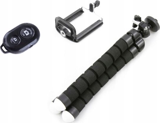 Statyw Xrec ZESTAW SELFIE 3w1 STATYW ELASTYCZNY + PILOT na TELEFON