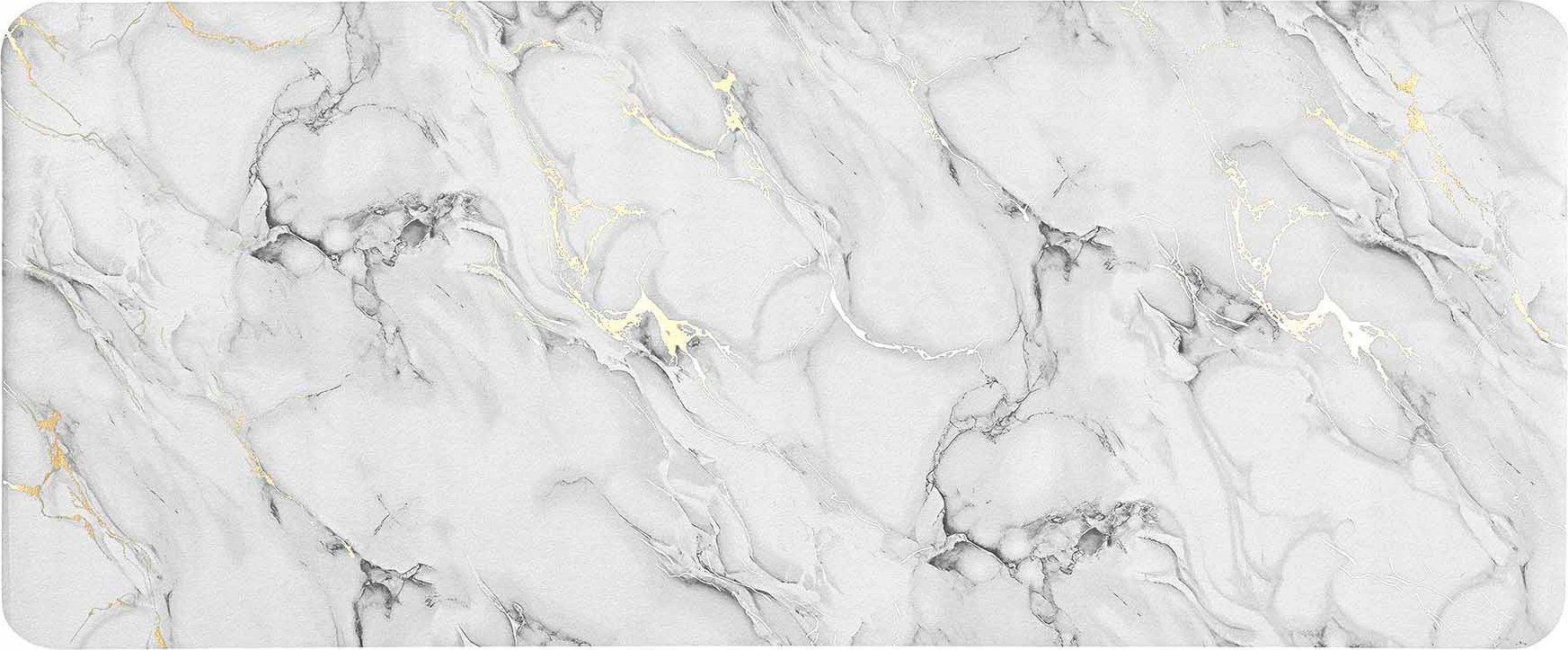 Douceur d`Interieur Dywanik łazienkowy 50x120cm srebrny