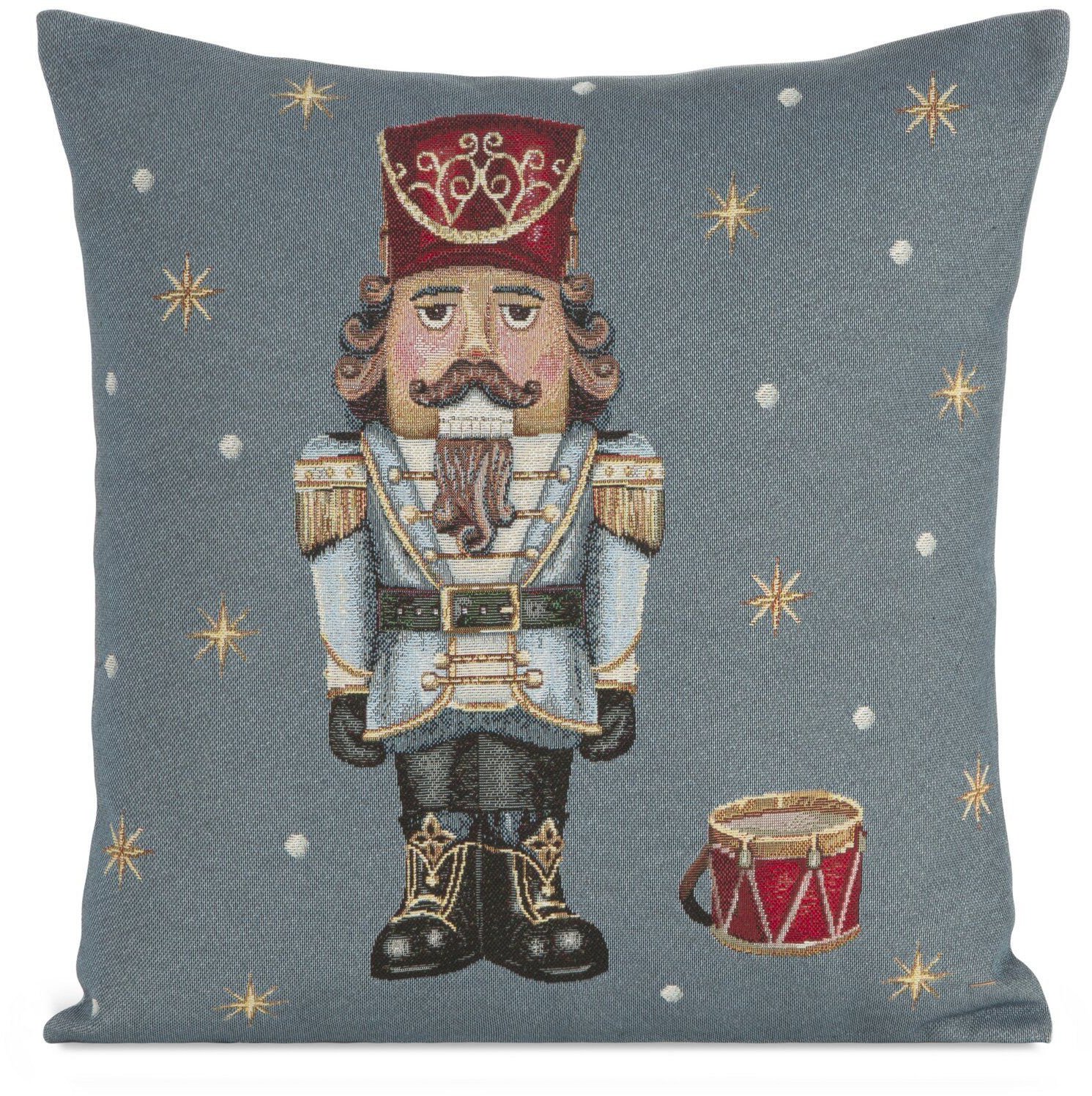 Poszewka dekoracyjna 4545cm motyw Dziadka do orzechów