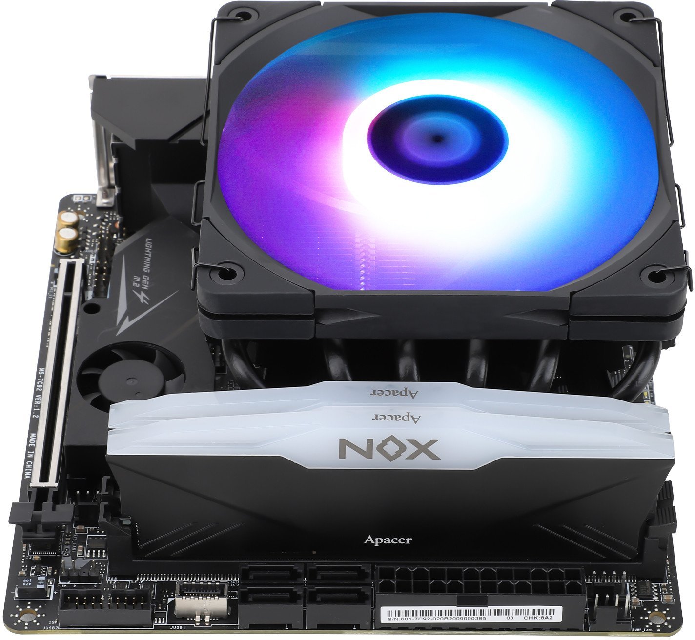 Thermalright AXP120-X67 Juodas ARGB (120mm) Procesoriaus Aušintuvas