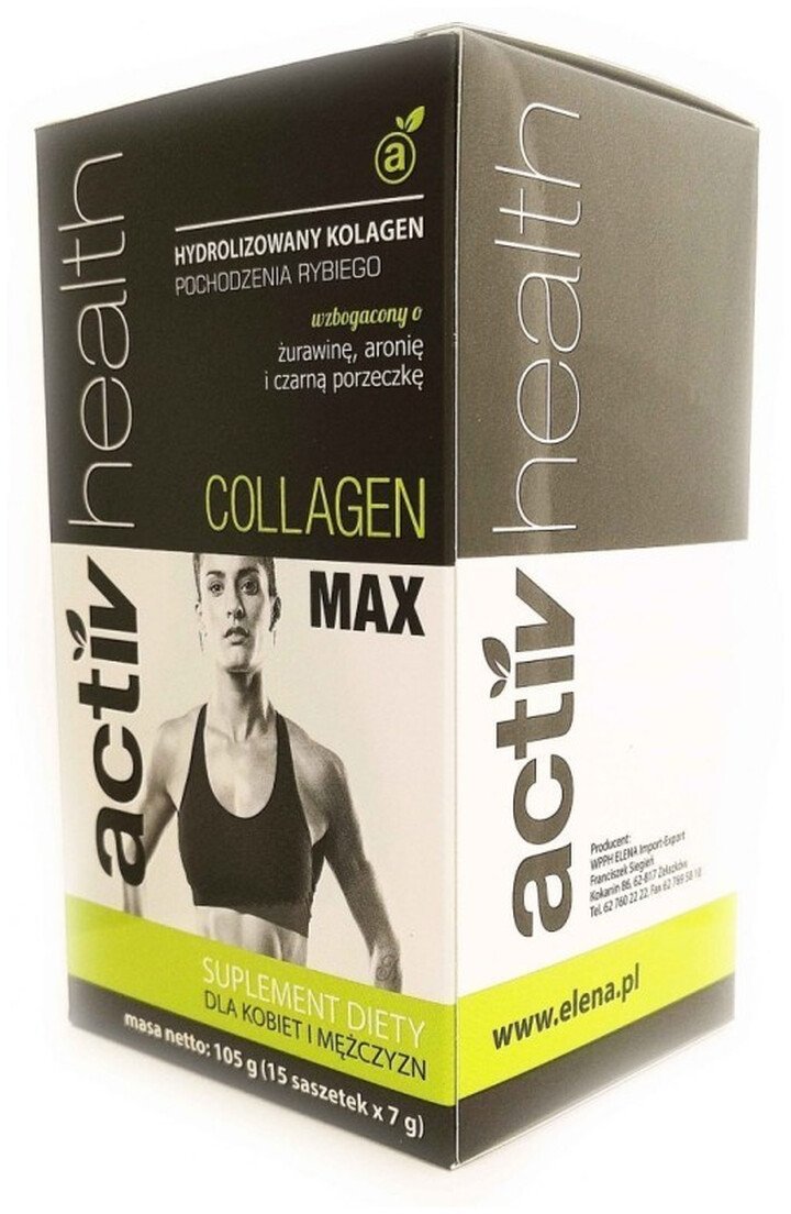 Activ Health Collagen max suplement diety w saszetkach 15x7g