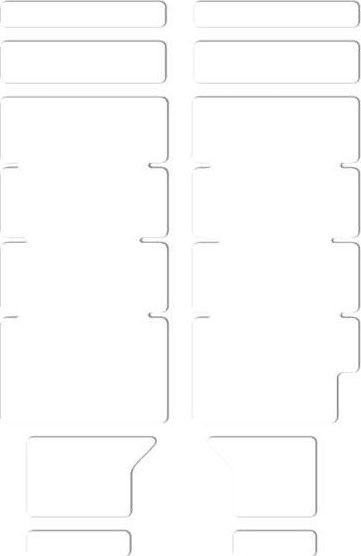 Lizard Skins Osłona na amortyzator LIZARDSKINS FORK PROTECTOR CLEAR roz.55mm x 269mm przezroczysta połysk (NEW)