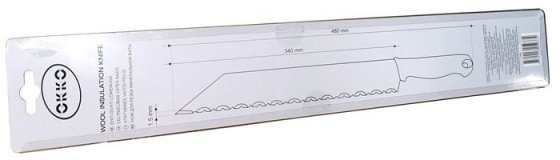 KNIFE FOR MINERAL WOOL 480MM VG128