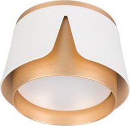 Kinkiet КиКо Oprawa natynkowa GX53 biało-złota (IK255W)