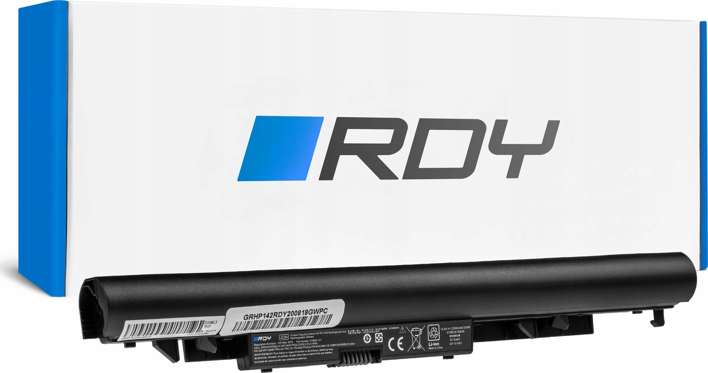 Bateria RDY JC04 do HP 240 G6 245 G6 250 G6 255 G6, HP 14-BS 14-BW 15-BS 15-BS024NW 15-BS047NW 15-BW 17-AK 17-BS