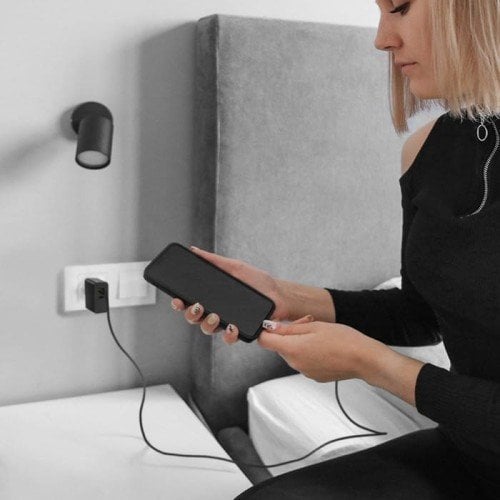 Ładowarka Qoltec Ładowarka Super Quick PD | 1xUSB-C | 65W | 5-20V | 3-3.25A | Czarna