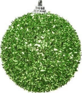 Kaemingk Bombka na choinkę nietłukąca zielona 8 cm
