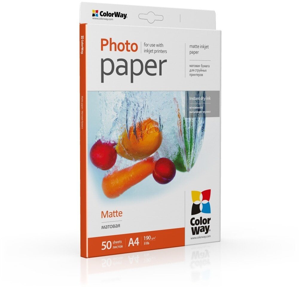 ColorWay papier fotograficzny A4 Matowy