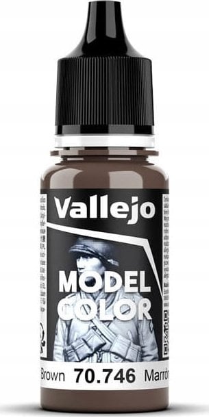 Vallejo Vallejo: 70.746 - Model Color - Chestnut Brown (18 ml)