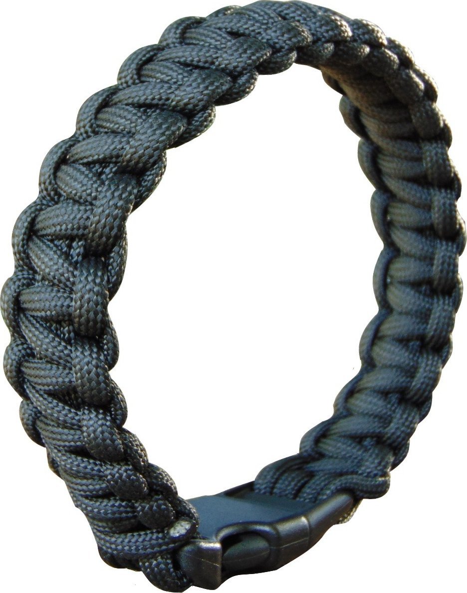 MFH BRANSOLETKA LINA PARACORD 19mm CZARNA MFH S