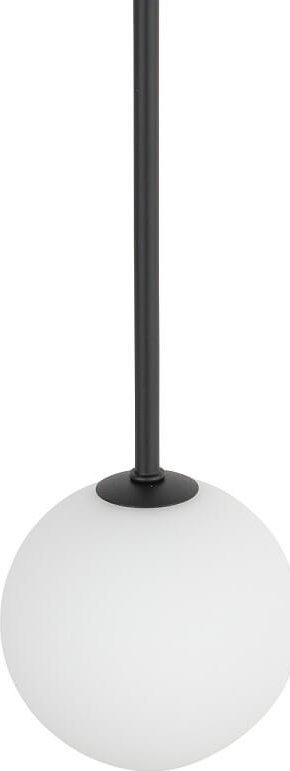 Lampa wisząca Nowodvorski Stylowa lampa wisząca Kier 10307 kula biała czarna