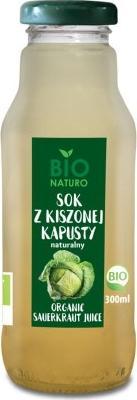 polbioeco Sok z kiszonej kapusty naturalny BIO 300 ml