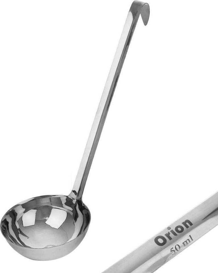 Orion Chochla stalowa łyżka do nalewania zupy sosu 50 ml
