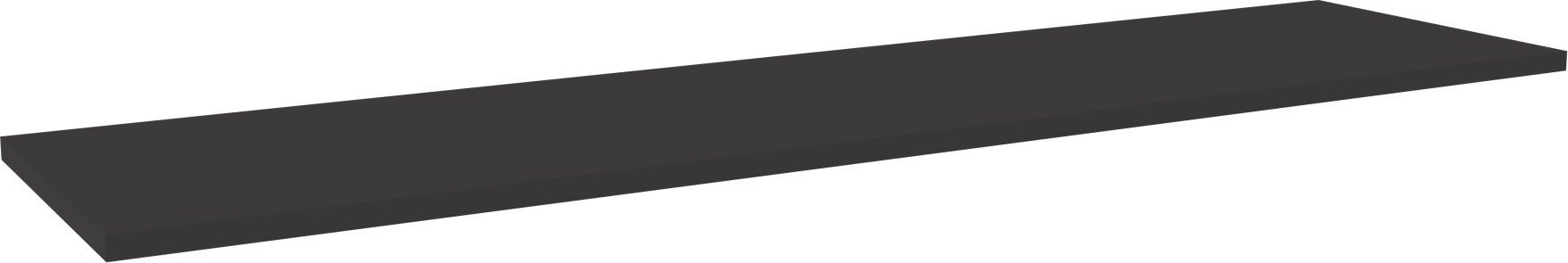 Comad Blat naszafkowy, łazienkowy, 180 cm, czarny, mat