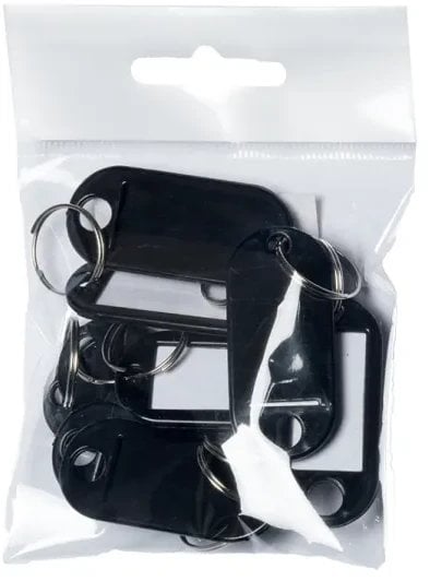 Stickn N�glebrikker plast PET sort, ps 10 stk10x120x85mm 0,02kg (10stk) - (10 stk.)