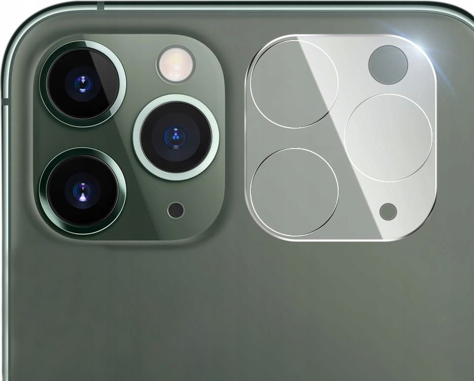 etumi Szkło Na Aparat Obiektyw Do Iphone 11 Pro | Szybka Szkło Hartowane Glass Ochrona Na Obiektyw Tył 9H Zestaw Glas0120