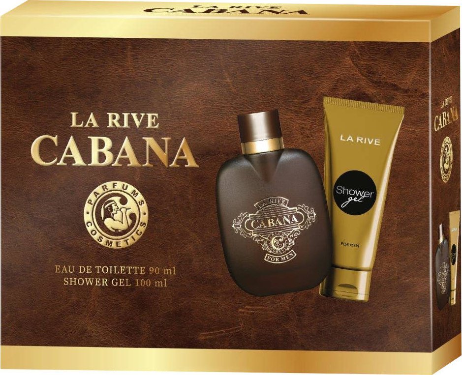 La Rive La Rive for Men Zestaw prezentowy Cabana (woda toaletowa 90ml+żel pod prysznic 100ml)