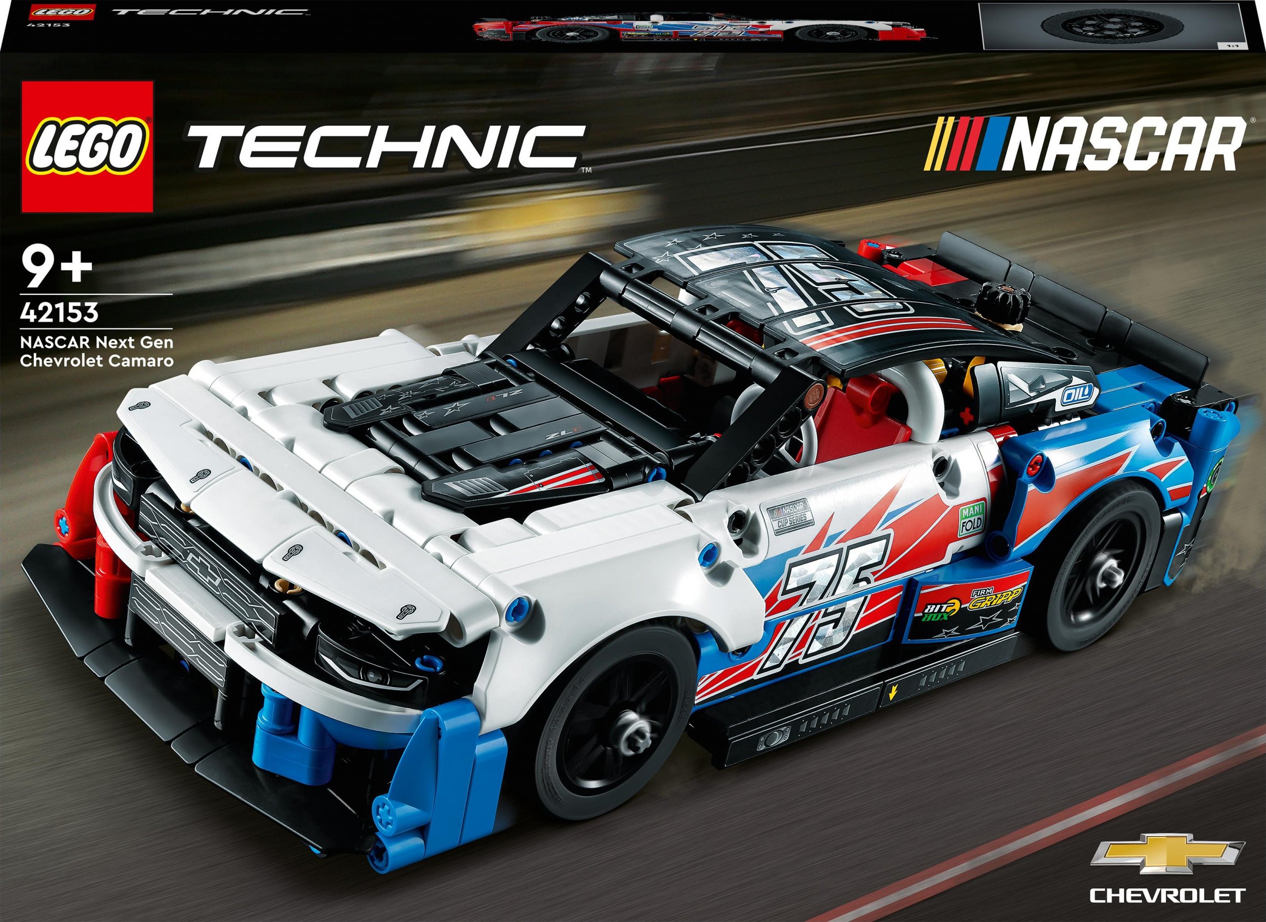 LEGO Technic Nowy Chevrolet Camaro ZL1 z serii NASCAR® (42153)