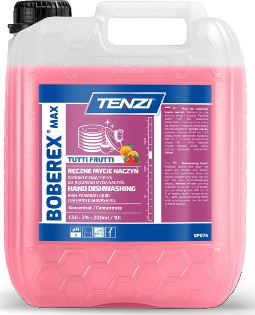 Tenzi TENZI BOBEREX MAX Tutti Frutti 5L. Płyn Do Mycia Naczyń