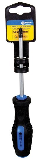 Mega Wkrętak krzyżowy PH3x150mm na zawieszce - ZR10333