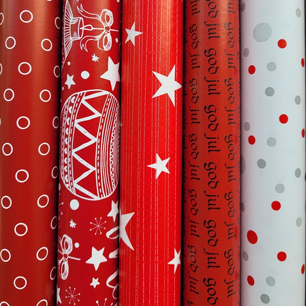 Fastima Papier świąteczny do prezentów 57cmx10m ZST23 zestaw