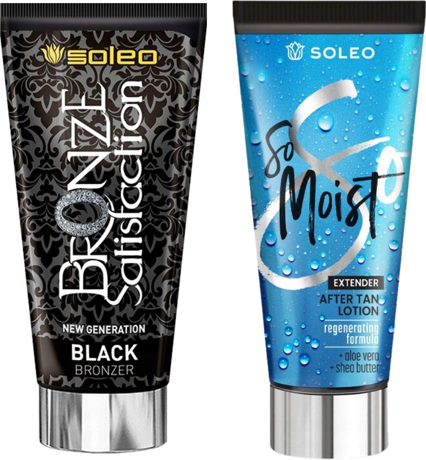Soleo Black Bronzer Satisfaction + So Moist Po Opalaniu Gratis