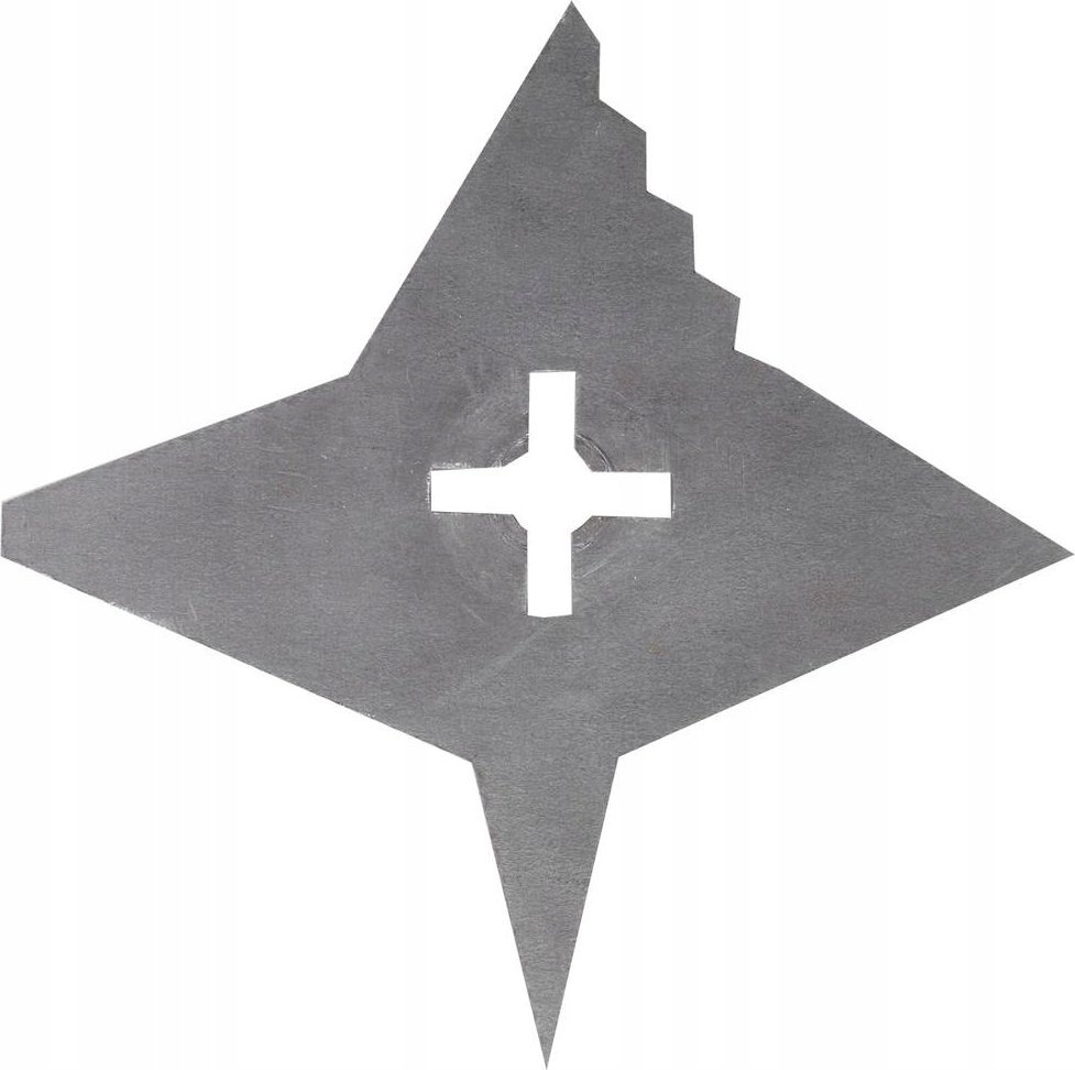 Maximex Skrobak do fug z 4 ząbkami i rączką teleskopową