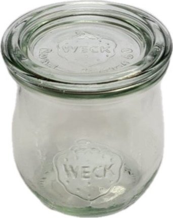 Wamar-Sosenka Zestaw Słoików WECK Pojemność 220 ml średnica 60mm 6 sztuk + Szklane wieka