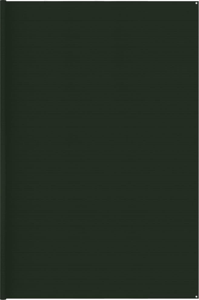 vidaXL WYKŁADZINA DO NAMIOTU, 400X600CM, CIEMNOZIELONA