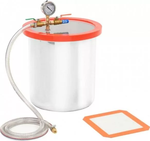 vidaXL Pompa próżniowa ze stali nierdzewnej, 18,9 L