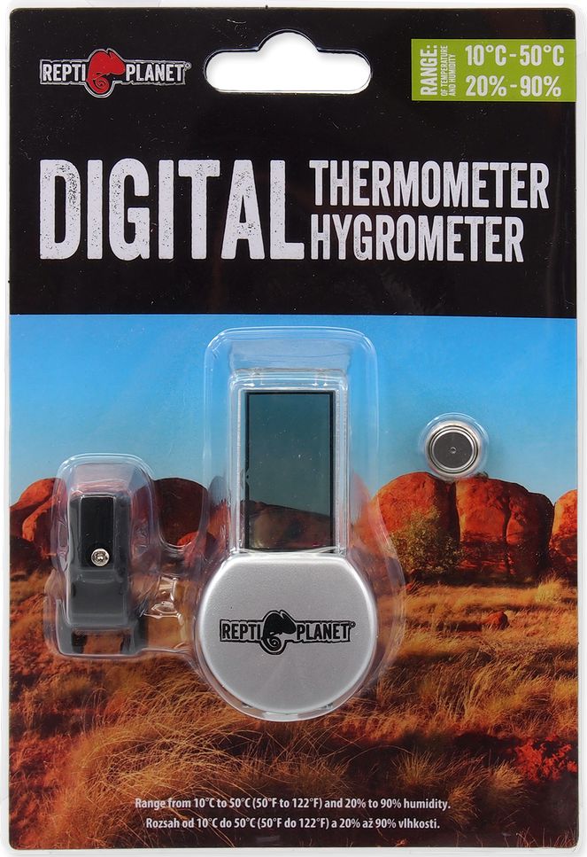 REPTI PLANET RP TERMOMETR/HIGROMETR LCD 11020