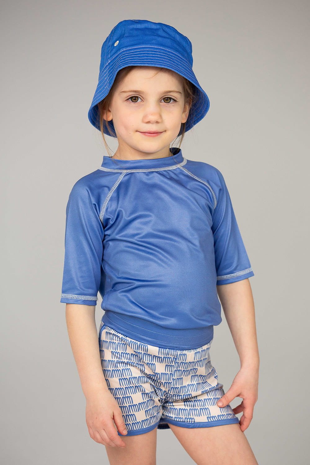 Tshirt uv dla chłopca i dziewczynki 158-164, 14 lat, Ducksday, Blue