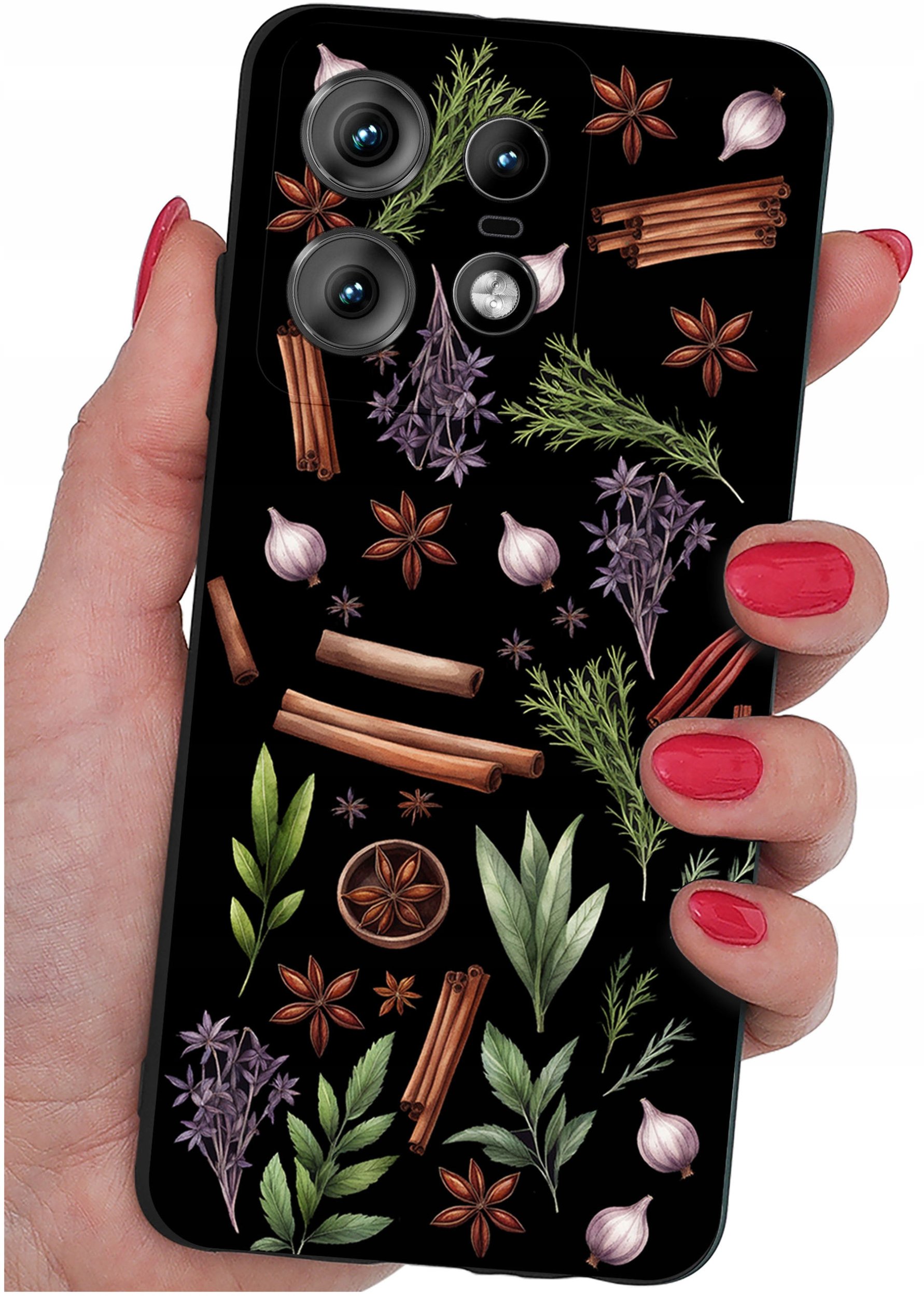 Etui do Motorola Moto EDGE 50 Pro WZORY |SILIKONOWE MATT CASE