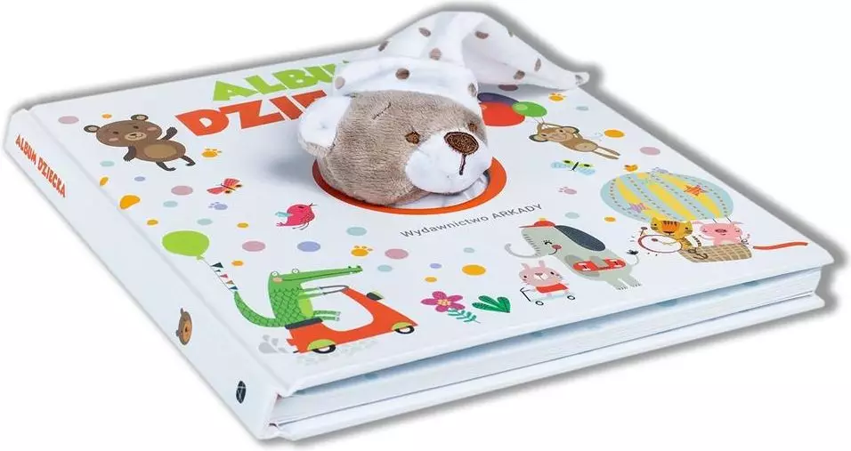 Arkady Album dziecka z maskotką