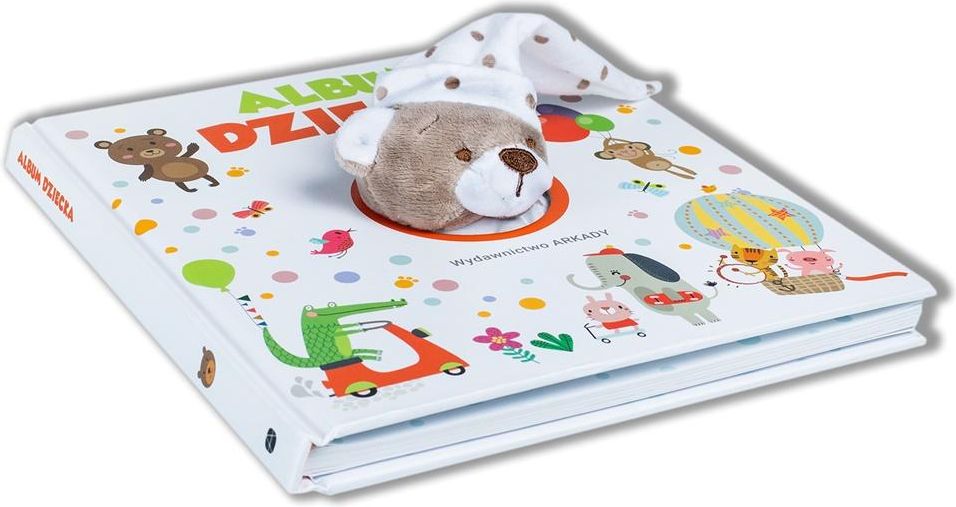 Arkady Album dziecka z maskotką