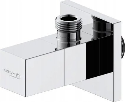 IDMAR Zawór kątowy 1/2"x3/4" z głowicą ceramiczną 1001