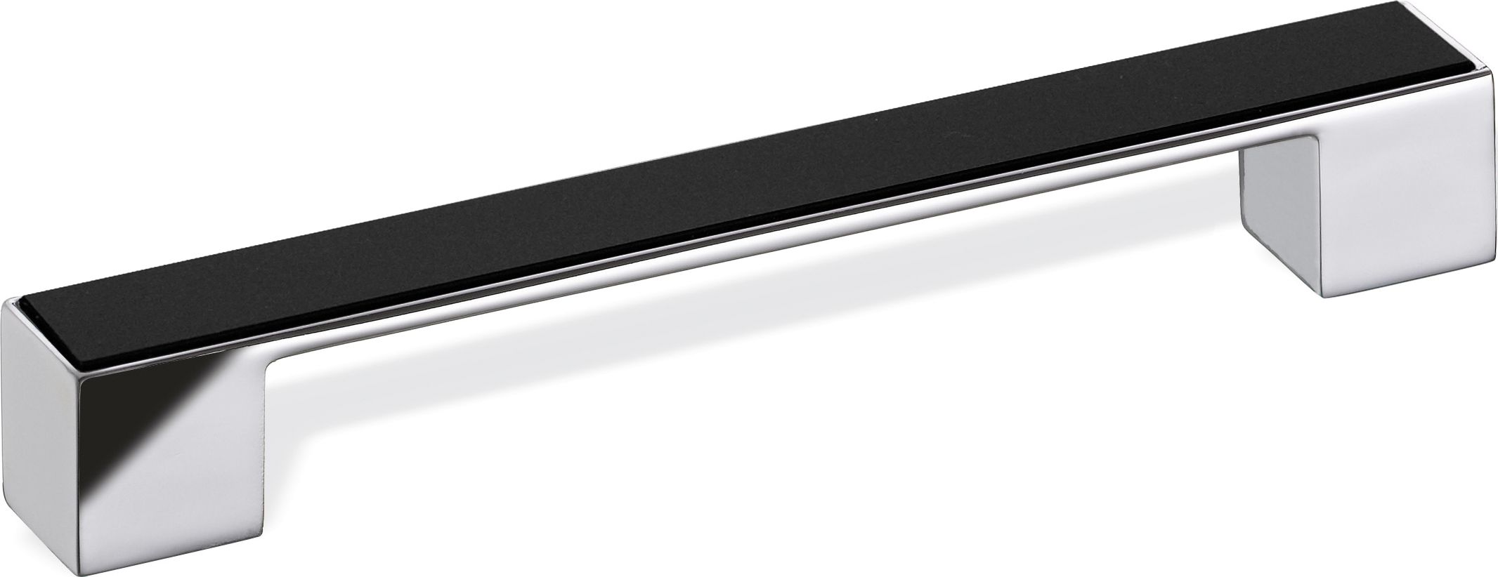 Schwinn Uchwyt meblowy Schwinn Z040 Piękny! chrom z czarnym akrylem