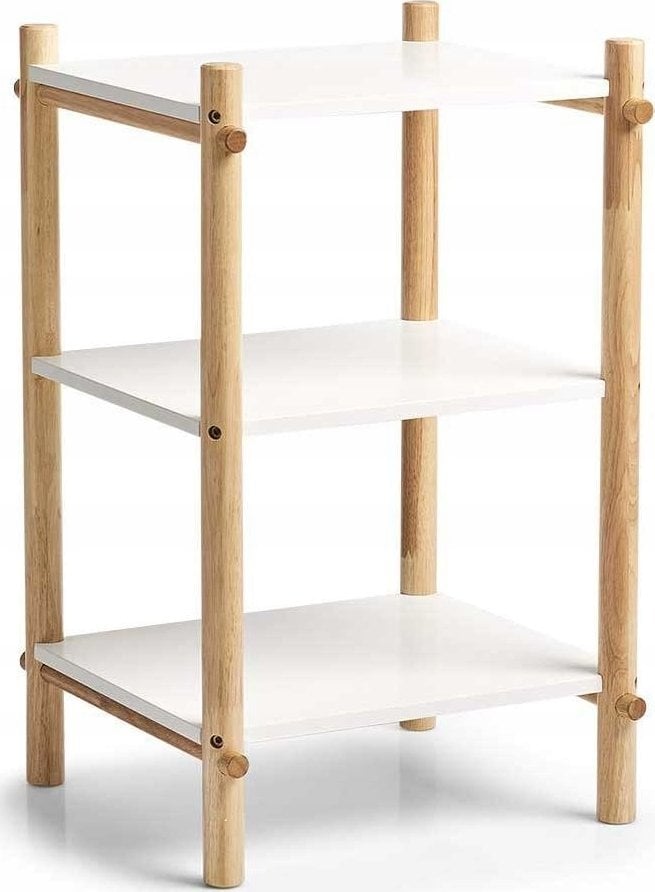 Zeller Regały do pokoju dziecięcego, 3 x półka, kolor biały, ZELLER