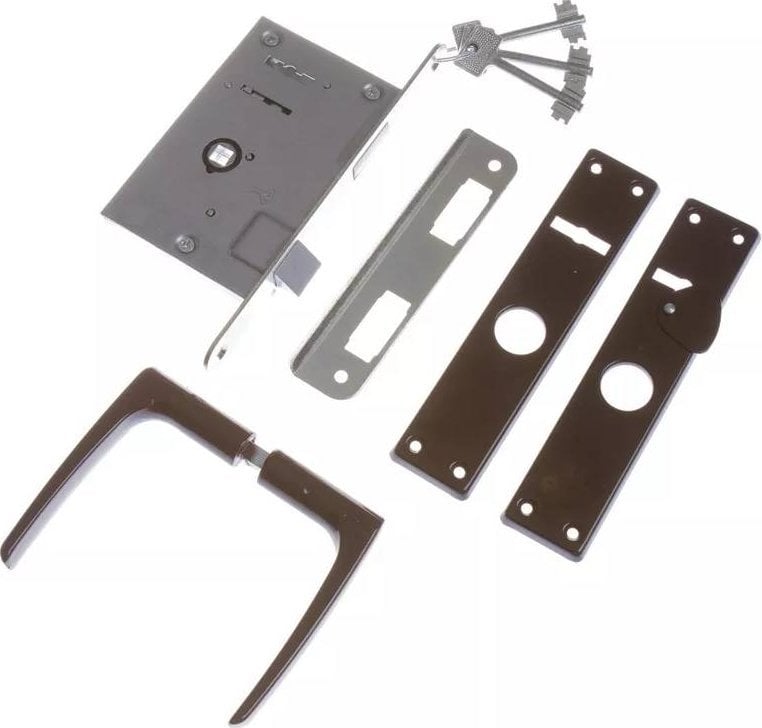 Digitus LOCK, BROWN WITH ALUMINIUM HANDLE