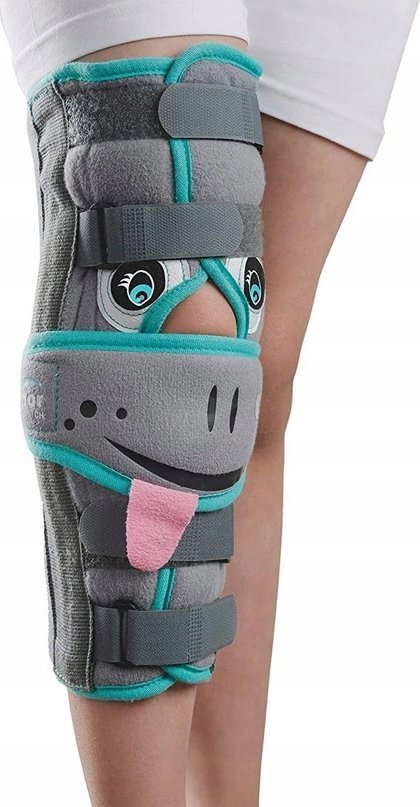 ORTEZA NA KOLANO NAKOLANNIK SZYNA PEDIATRYCZNA