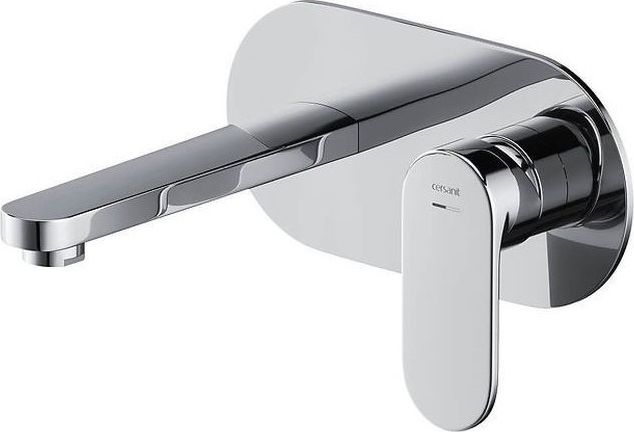 Bateria umywalkowa Cersanit Crea ścienna chrom (S951-330)