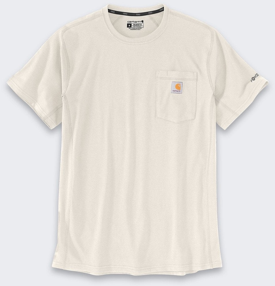 Koszulka Carhartt Force Mid Pocket Malt