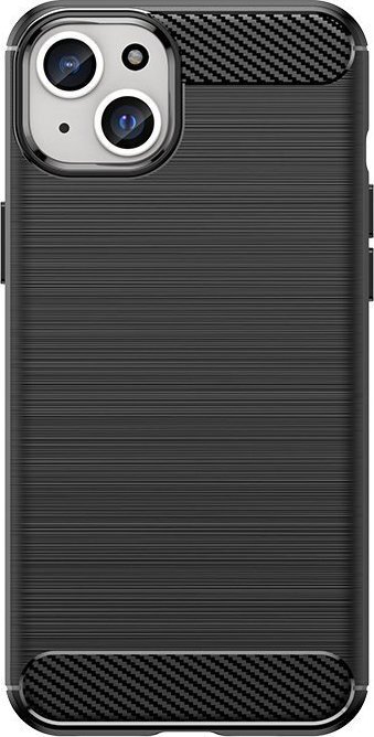 Braders Etui Carbon Case do iPhone 15 Plus elastyczny czarny