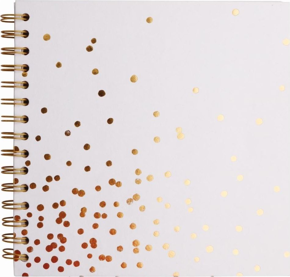 GDD Album na spirali 30K Złote kropki HAPPY COLOR
