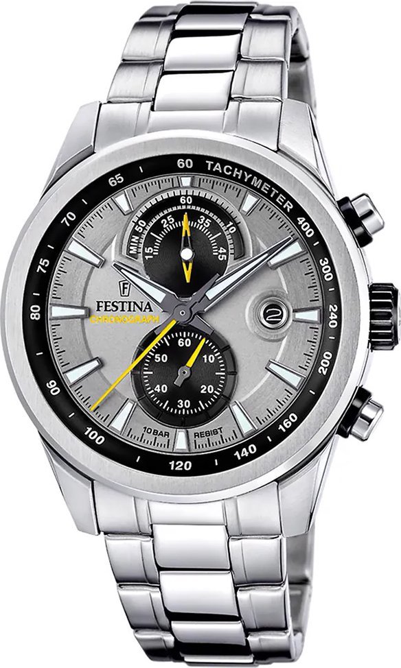 Zegarek męski Festina F20694-4 srebrny