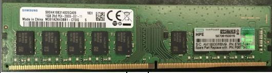 Pamięć serwerowa HP DIMM 16GB PC4-2666V-E 1Gx8 S