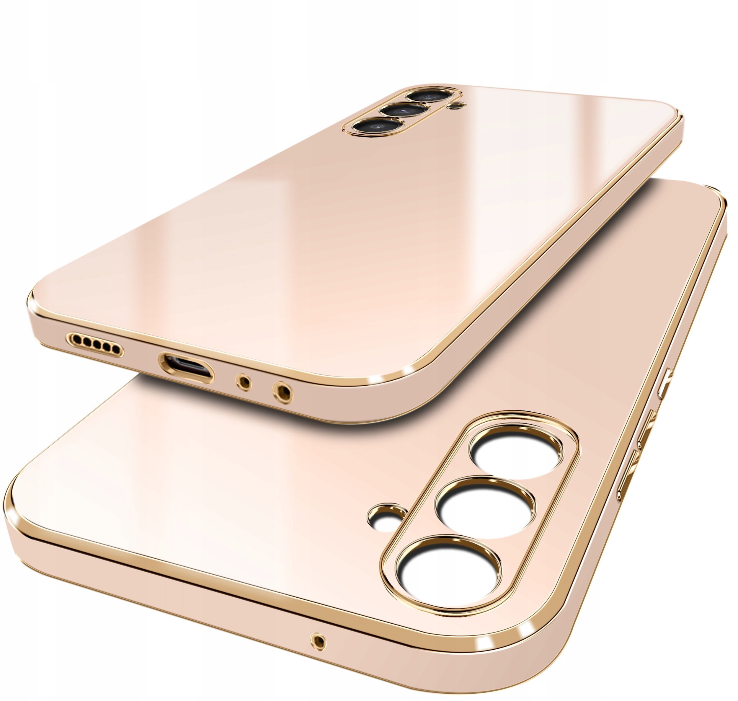 Etui do Samsung A16 | A16 5G SILIKONOWE ELEGANCKIE SLIM + Szkło 9H