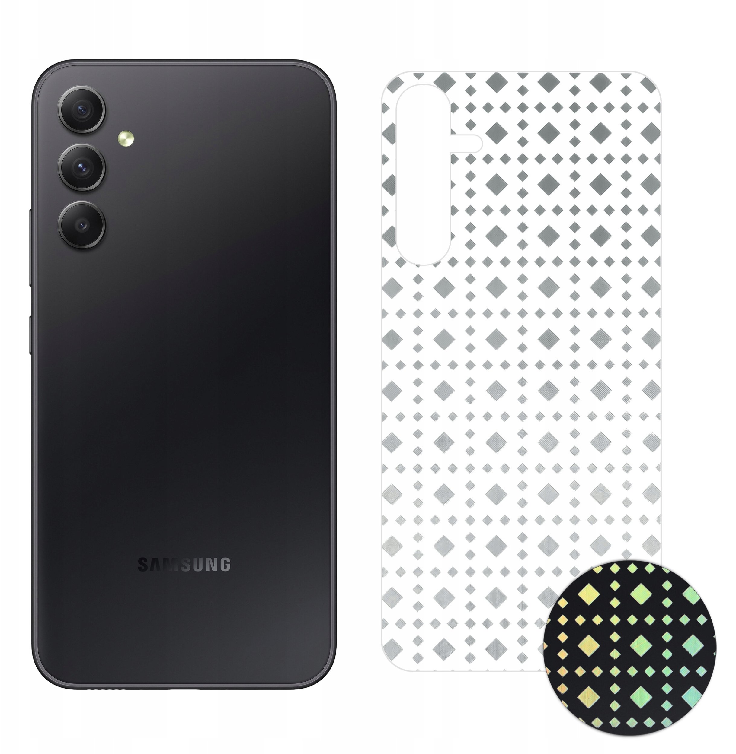 FOLIA HYDROŻELOWA OCHRONNA NA TYŁ TELEFONU WZÓR do Samsung Galaxy A34 5G