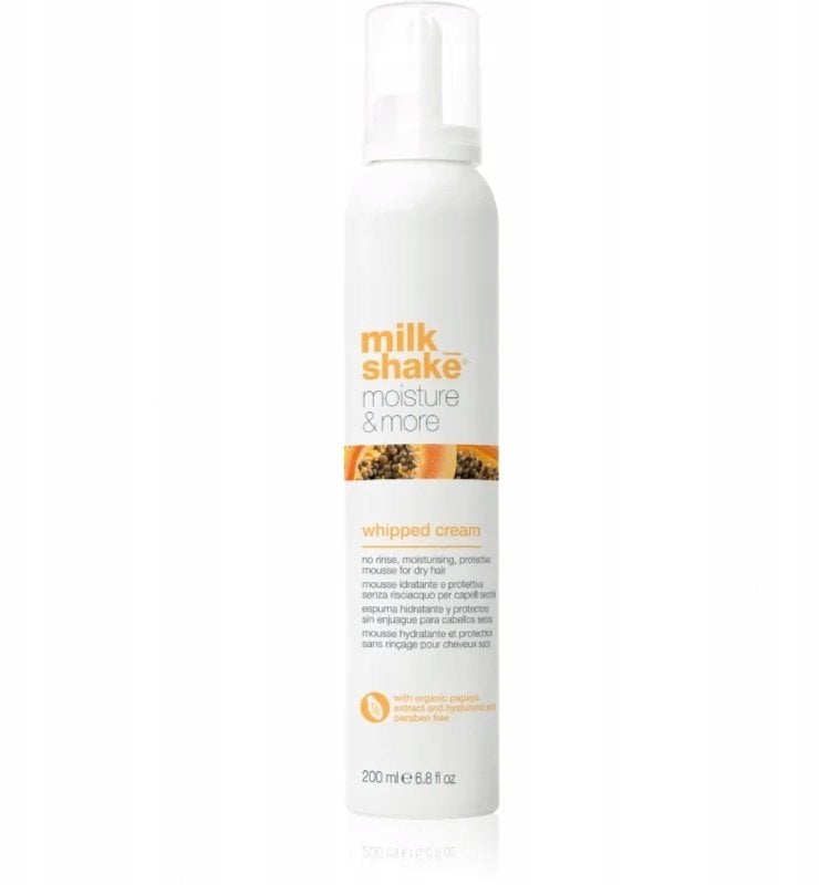 Milk Shake Moisture & More Hair Styling Foam, Moisturizing, 200 ml For Women
